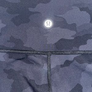 Lululemon Athletics Wunder Under 25” Leggings In Black Camo